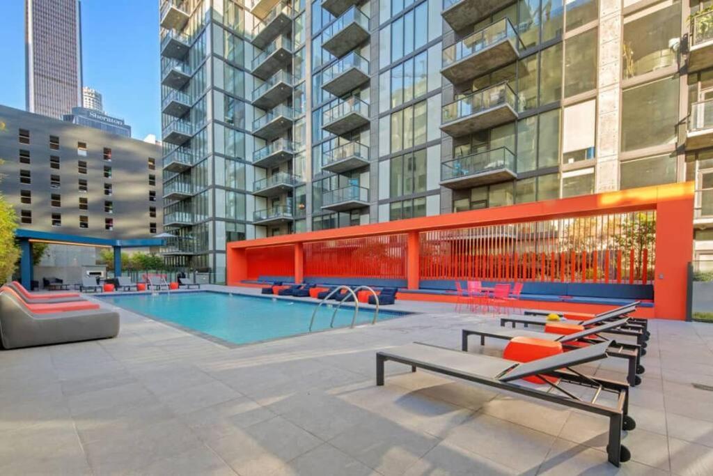 Top Floor High Rise 3 Bed Dtla Skyscraper Penthouse Los Angeles Zewnętrze zdjęcie