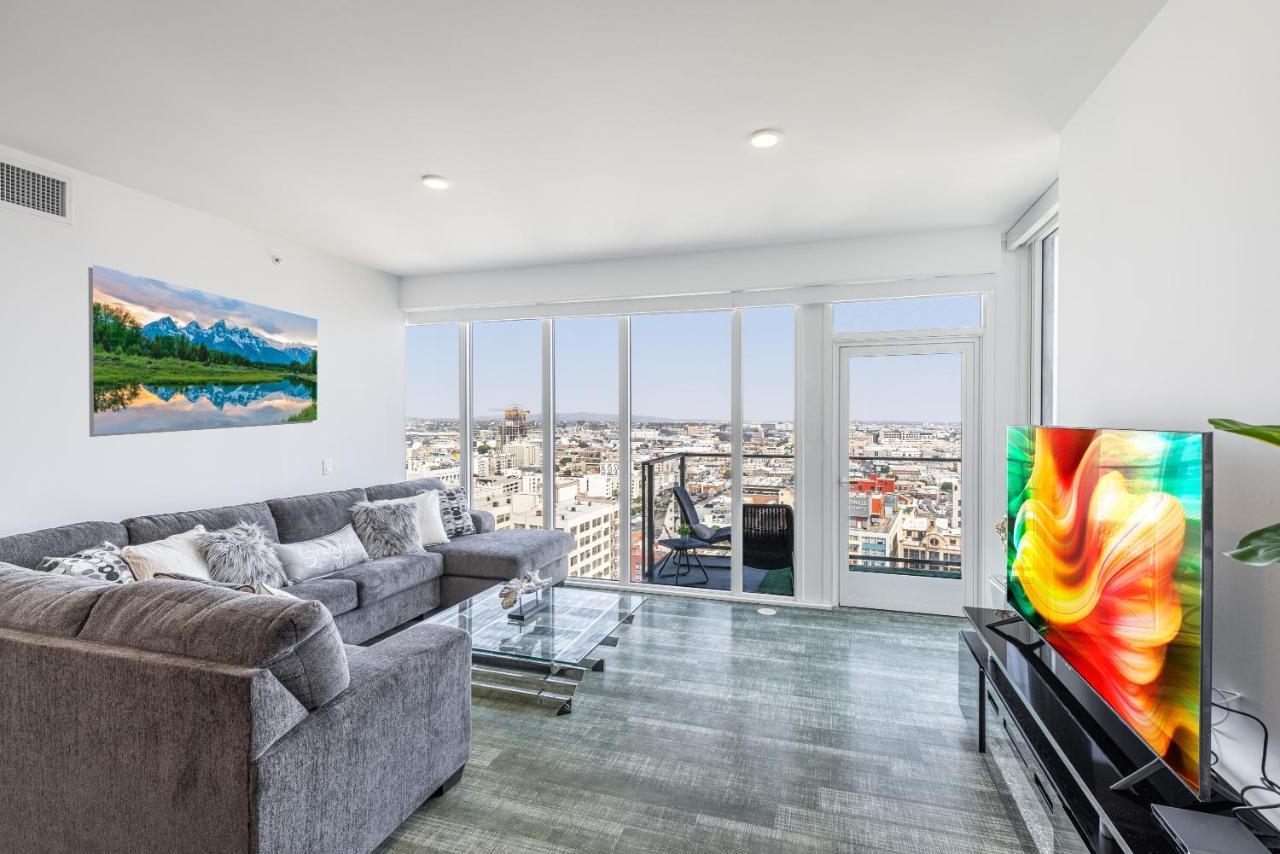 Top Floor High Rise 3 Bed Dtla Skyscraper Penthouse Los Angeles Zewnętrze zdjęcie