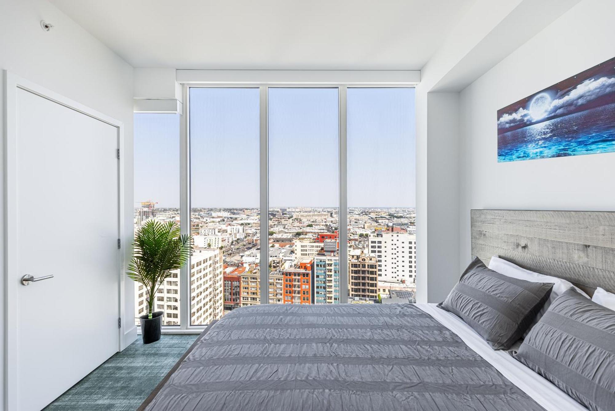 Top Floor High Rise 3 Bed Dtla Skyscraper Penthouse Los Angeles Zewnętrze zdjęcie