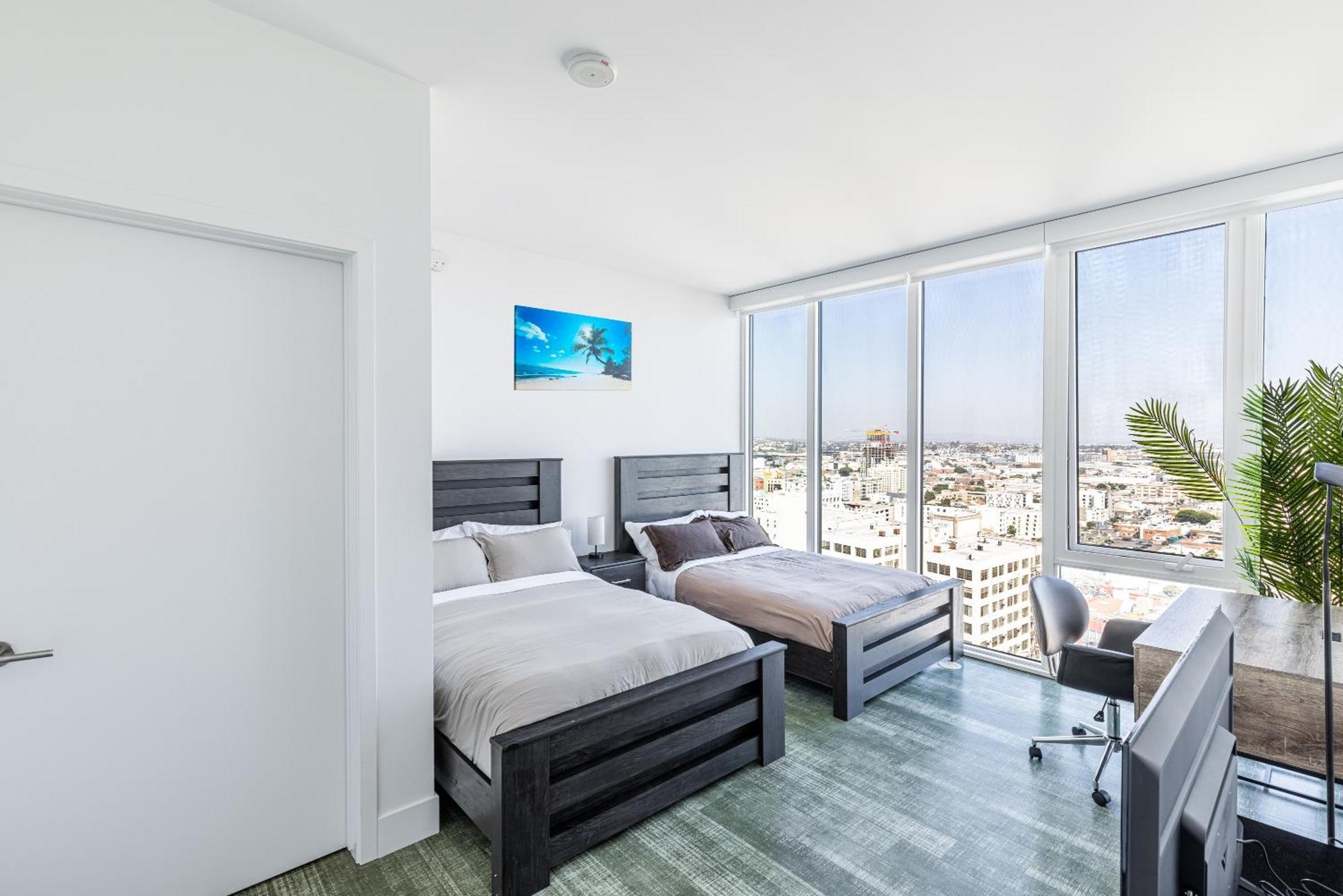Top Floor High Rise 3 Bed Dtla Skyscraper Penthouse Los Angeles Zewnętrze zdjęcie