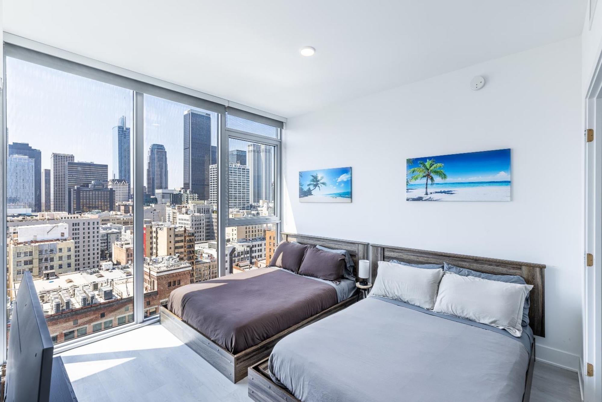 Top Floor High Rise 3 Bed Dtla Skyscraper Penthouse Los Angeles Zewnętrze zdjęcie
