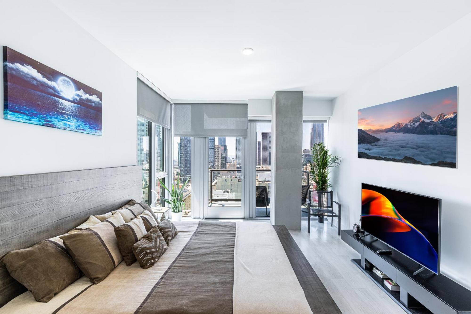 Top Floor High Rise 3 Bed Dtla Skyscraper Penthouse Los Angeles Zewnętrze zdjęcie